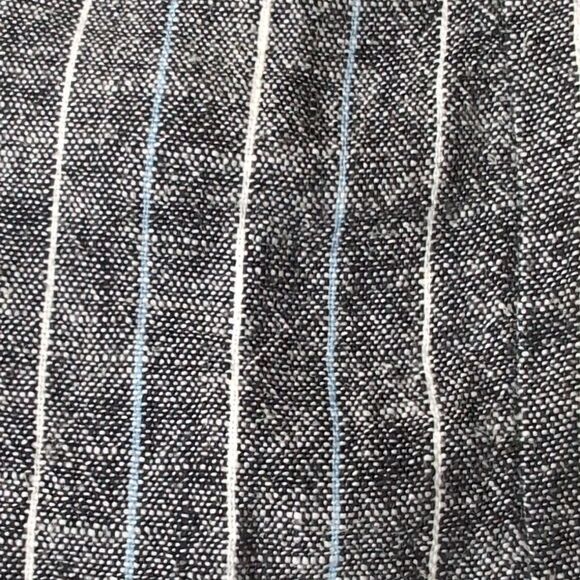 Suzy Shier Linen pinStripe  Long Vest Sleeveless Waistcoat Size S - Picture 5 of 11